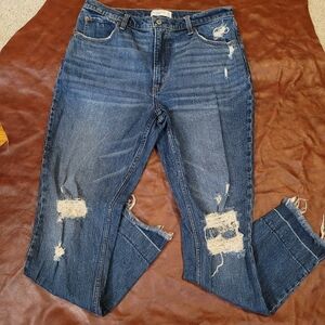 Abercrombie & Fitch Distressed Jeans